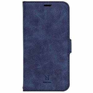 NATURAL design iPhone11 Pro Max（6.5インチ）手帳型 ケース Style ブルー 上質PUレザー ストラップ カードポケット付