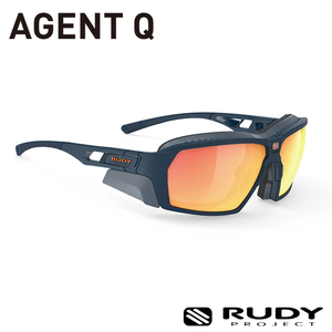 【正規販売店】RUDY PROJECT SP704047-0000 AGENT Q エージェントQ スポーツサングラス ブルーネイビーマットフレーム
