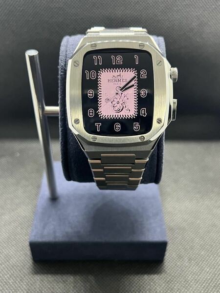 45mm apple watch メタル ステンレスベルト カスタム 金属 アップルウォッチ 高級 交換