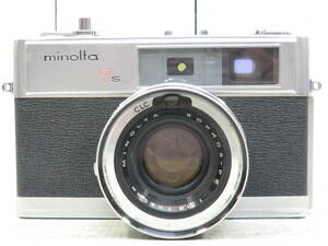 JUNK ジャンク品 ミノルタ　Minolta 35mmアナログ一眼レフカメラ HI-MATIC ７S　G12565