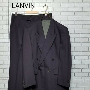 ランバン　LANVIN ダブルスーツ セットアップ　上下　90s ビンテージ