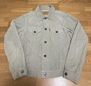 美品 00's VINTAGE Levi's 78500-40 コーデュロイジャケット ヴィンテージ 00年製 古着