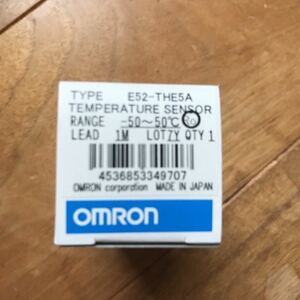 サーミスタ 温度センサ E52-THE5A -50～50℃ サーミスター OMRON オムロン