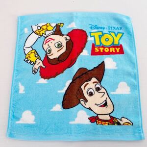 トイストーリー ハンドタオル 約33.5×36cm 未使用 TOY STORY ウッディ Woody ジェシー Jessie Hand towel Disney 1