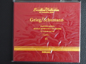 CD 送料370円 PHILIPS フィリップス Grieg Schumann グリーグ シューマン GLAUDIO ARRAU DAVID OISTRAKH ピアノ協奏曲 No.45 管理No.13048