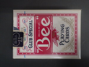 レア物 旧封印 ビー ダイヤモンドバック DIAMOND BACK CLUB SPECIAL Bee PLAYING CARDS No.92 トランプ プレイングカード 管理No.6852