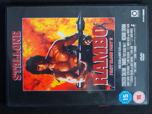 海外版DVD PAL方式 DVD movie ランボー 怒りの脱出 Rambo: First Blood Part II George Pan Cosmatos Sylvester Stallone 管理No.7669