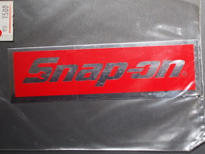 デッドストック 当時物 日本正規品 スナップオン Snap-on tools 横幅:121mm 縦:36mm 鏡面 管理No.8309