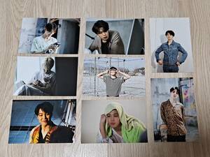 防弾少年団 BTS★ジミン オヌル 展示会 生写真 8枚★JIMIN EXHIBITION PHOTO フォト 公式 グッズ バンタン