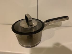 即決 即発送 Patm レストラン 片手鍋 お鍋 アルミ鍋 17cm ソースパン IH対応 蓋付き 送料無料(沖縄/離島もOK)