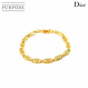 クリスチャン ディオール Christian Dior CD ロゴ チェーン ブレスレット ゴールド アクセサリー Bracelet 90133760