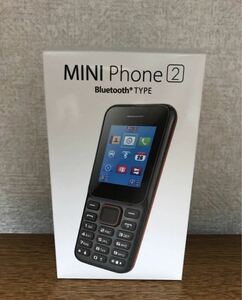 新品未開封 【MINI Phone 2 Bluetooth TYPE BLACK(黒) 】送料300円 ①