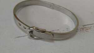 * silver color × belt design * bangle *