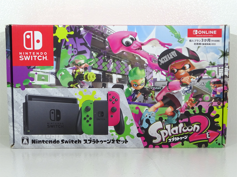 ゥーン 新品未使用 任天堂 スイッチ Switch スプラトゥーン2 セットの