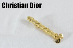 AW A1523 Christian Dior クリスチャンディオール メンズ レトロ vintage デザイン 金具 ゴールド ネクタイピン ビジネス プレゼント