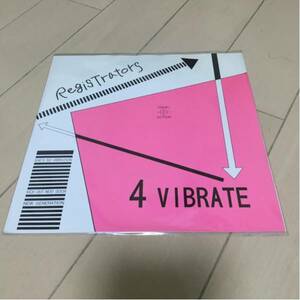 Registrators / 4 Vibrate 7inch Snuffy Smile 廃盤 名曲 入手難 希少