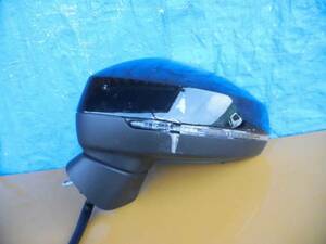  Audi A3 8V door mirror left black N695AP