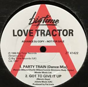 [ プロモ盤 / 12 / レコード ] Love Tractor / Party Train ( Indie Rock ) Big Time 80年代 インディー ロック 