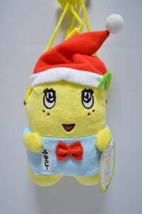 ふなっしー　クリスマスver.　ゆるきゃら　ぬいぐるみ　がま口ポーチ　ポシェット　　２