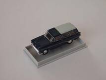 ブレキナ BREKINA 1/87 オペル OPEL REKORD P1 CARAVAN DARK BLUE/Roof:WHITE TOP DECORATION_画像1