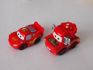 マテル カーズ Cars ミニアドベンチャービークル LIGHTNING McQUEEN'S Team マックィーン & メーター 2台セット 入手困難