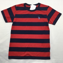 【送料無料】【新品】US.POLO.ASSN　ジュニア半袖Tシャツ　　150　　 ネイビー＊レッド★729102_画像1