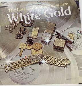 LPレコード R&B、ソウル バーリーホワイトとラヴアンリミテッドオーケストラ/ホワイト・ゴールド　GP349