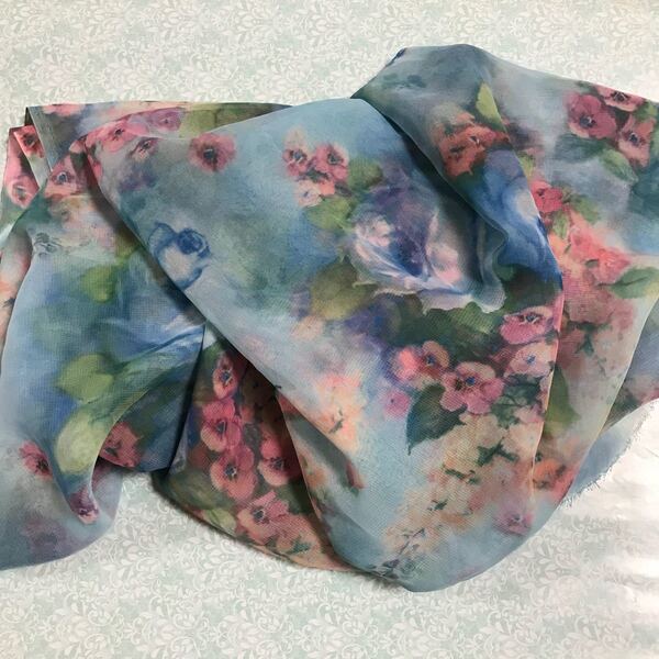 シフォンプリント生地