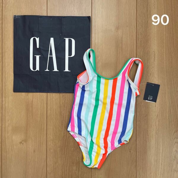 新品★baby gapスイムウェア　水着90 女の子　夏　プール