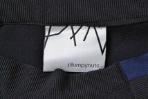 未使用 plumpynuts ジャージー ショートパンツ 36 ブラック プランピーナッツ KL4P2AK231_画像6