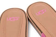 UGG アラリアカーフヘアー サンダル 24cm ピンク アグ KL4PCAKL50_画像10