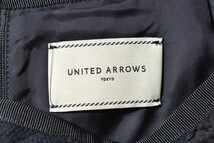 美品 UNITED ARROWS カットジャガード タイトスカート 38 ブラック ユナイテッドアローズ KL4QUCB226_画像6