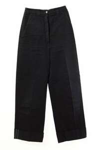 ACNE STUDIOS MADYA CO CHINO ワイド チノ パンツ 34 ネイビー アクネ ストゥディオズ KL4CQBPS47