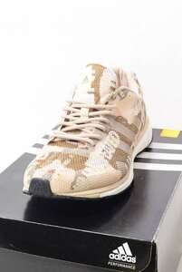 美品 adidas ADIZERO ADIOS UNDFTD スニーカー 29.5cm ベージュ アディダス KL4CL2AQ04