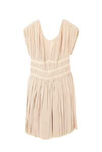 3.1 Phillip Lim шелк плиссировать платье One-piece 0 розовый бежевый s Lee one Philip обод KL4CKL2P13