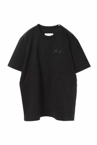 美品 Sacai × KAWS エンブロイダリー Tシャツ 4 ブラック サカイ KL4CQB2L40