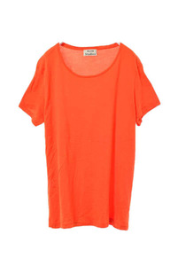  beautiful goods ACNE STUDIOS crew neck T-shirt S orange Acne s Today oz KL4CPUAS37