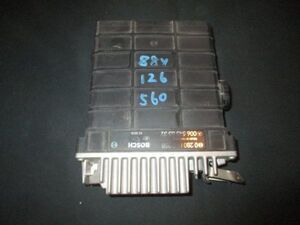 ■ベンツ W126 エンジンコンピューター 中古 0065456532 0280800258 部品取あり コントロールユニット ECU モジュール ■