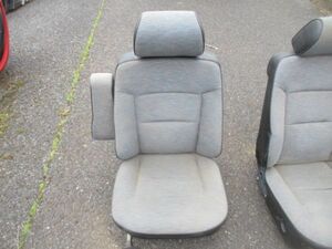 # Benz W463 300GE front seat left used parts taking equipped belt catch buckle armrest rail #