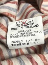 BARACUTA バラクータ　ENGLAND イングランド　Premier Collection 長袖　開襟シャツ　サイズ　M 綿　100%_画像5