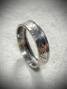 旧スイス硬貨 10ラッペン coin ring