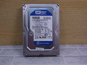 ◎J/229●ウェスタン・デジタル Western Digital☆3.5インチHDD(ハードディスク)☆160GB SATA300 7200rpm☆WD1600AAJS☆中古品