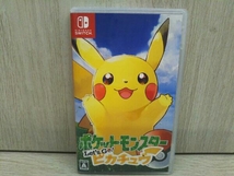 ニンテンドースイッチ ポケットモンスター Let's Go!ピカチュウ モンスターボール Plusセット (初回限定版) 欠品あり_画像5