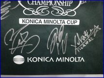 01650♪レディスゴルフ・LPGA・KONICA・MINOLTA・CUP＊トートバッグにサインいっぱい♪_画像4