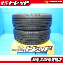 【中古タイヤ２本】ヨコハマ ブルーアース RV-02 215/60R16　２０２０年製造 バリ溝_画像1