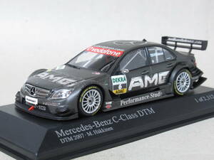 1/43 メルセデス Cクラス チームAMGメルセデス #6 M.ハッキネン DTM 2007