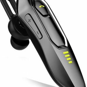 Bluetoothヘッドセット 30時間通話時間 12g超軽量 片耳型