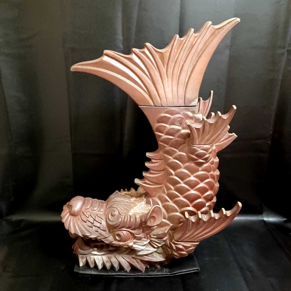 品数豊富! 鯱鉾 シャチホコ 陶器 オブジェ 置物 飾り インテリア
