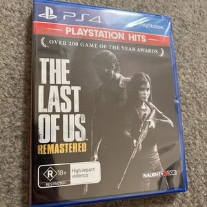 匿名配送 送料無料 未使用 海外版 PS4 ソフト The Last of Us Remastered ラストオブアス プレステ4 ゲーム 英語
