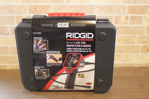 ■新品 リジッド RIDGID デジタルハンディスコープ 検査カメラ CA-150 3.5インチ カラー液晶 LED ヘッド径φ17mm